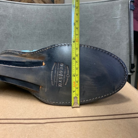 New BED STU Countess Blue Driftwood Boots - Picture 5 of 8